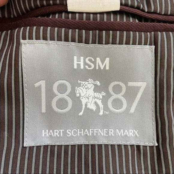 Hart Schaffner Marx HSM Two button Blazer size 42R - Picture 5 of 6